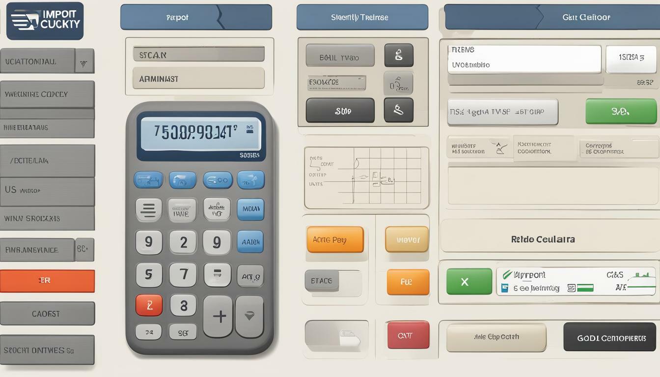 calculateur frais de douane