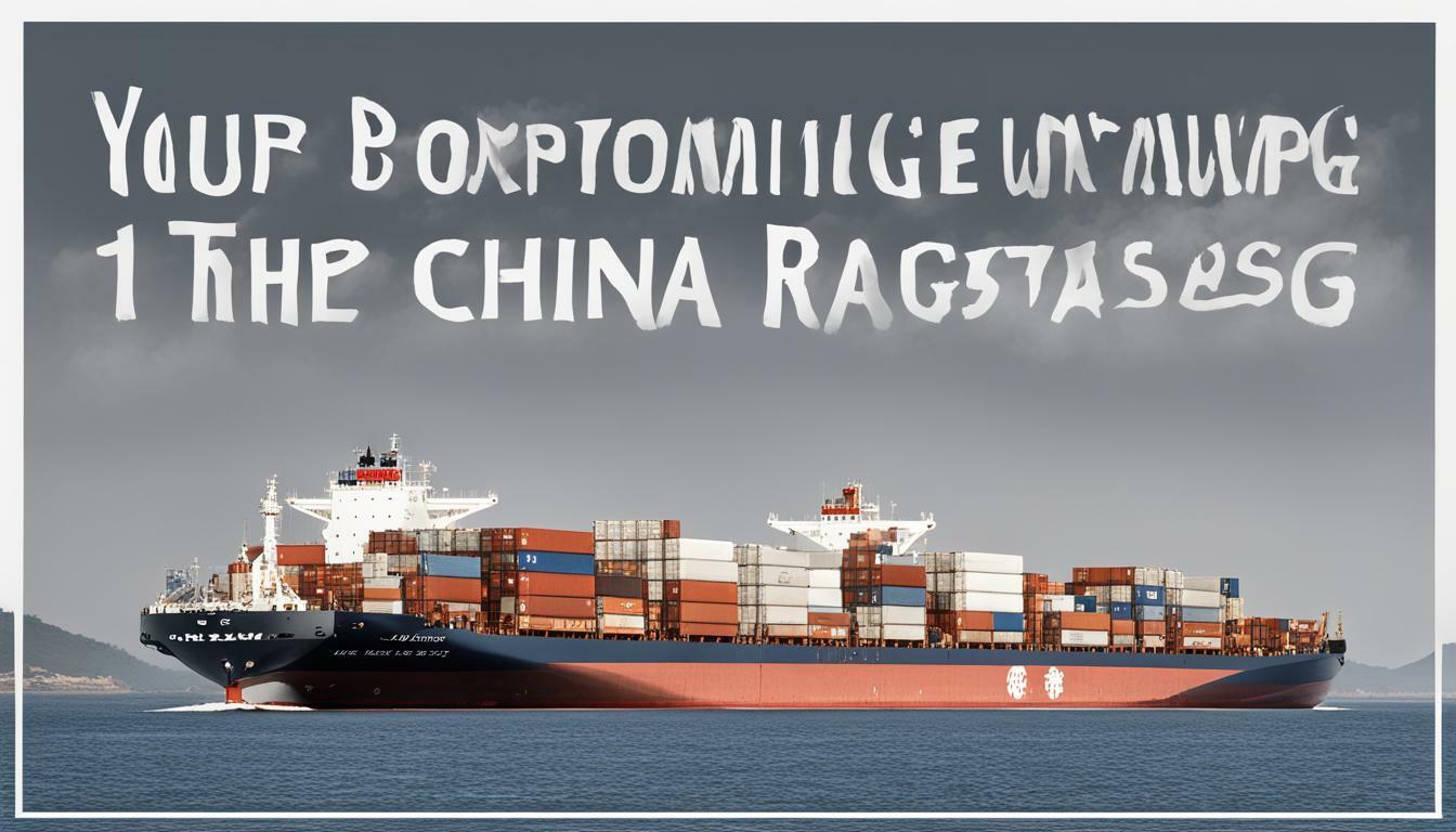 groupage chine